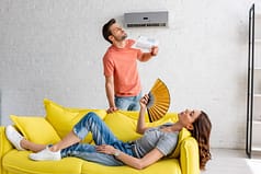 HVAC effectively cooling